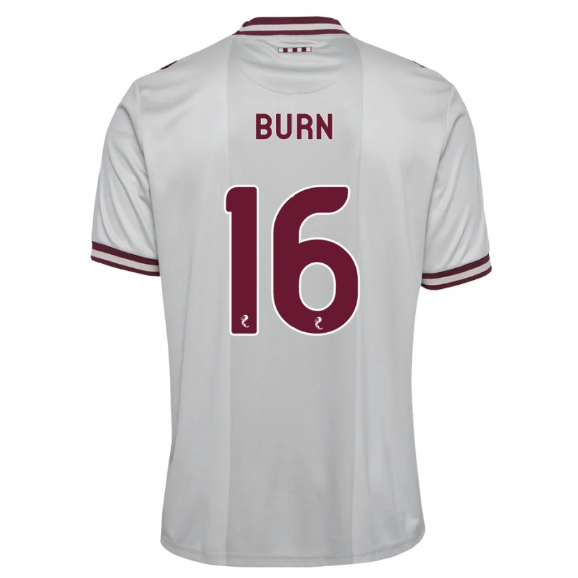 Danxen Homem Camisola Gregor Burn #16 Branco Borgonha Alternativa 2026/27 Camisa Brasil