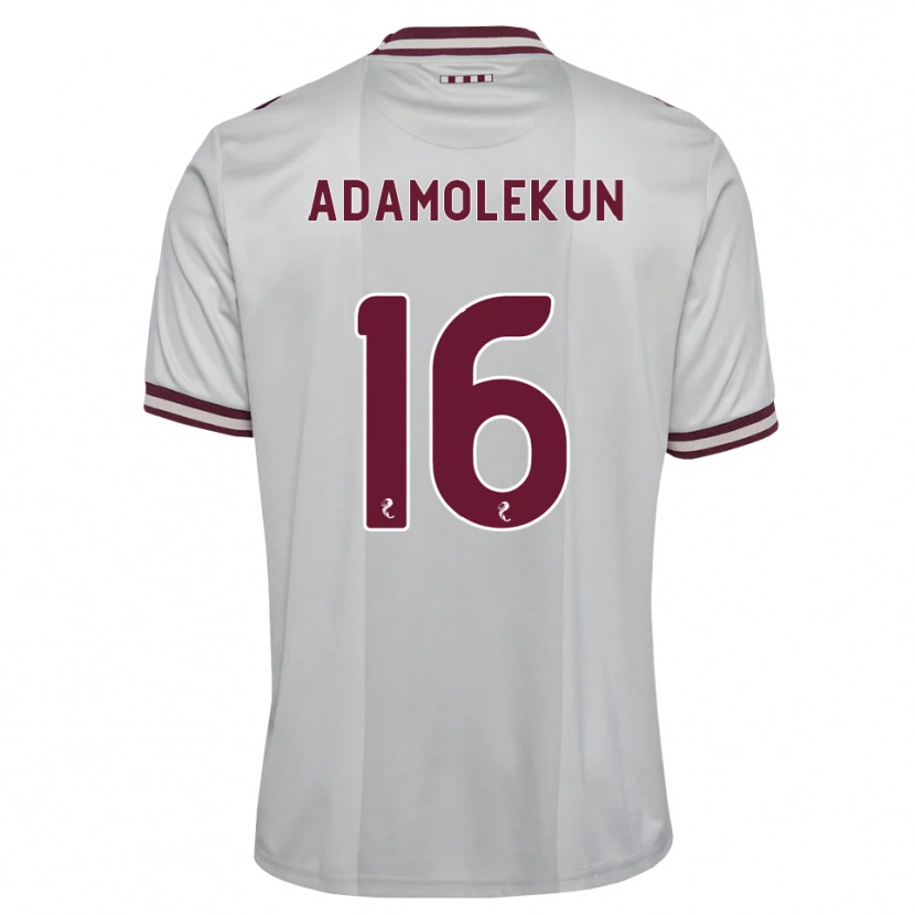 Danxen Homem Camisola Olufolasade Adamolekun #16 Branco Borgonha Alternativa 2026/27 Camisa Brasil