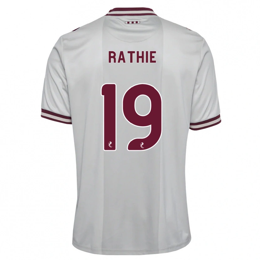 Danxen Homem Camisola Luke Rathie #19 Branco Borgonha Alternativa 2026/27 Camisa Brasil