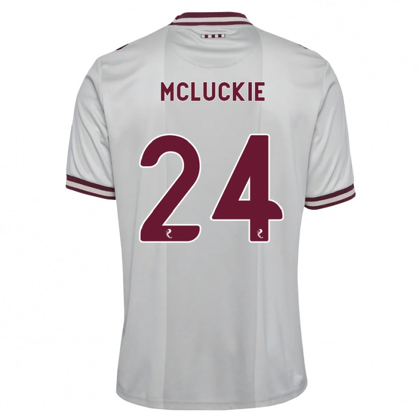 Danxen Homem Camisola Bobby Mcluckie #24 Branco Borgonha Alternativa 2026/27 Camisa Brasil