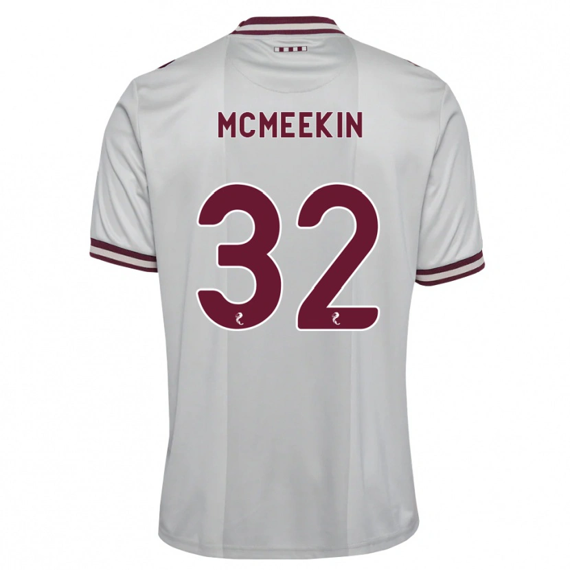 Danxen Homem Camisola Keir Mcmeekin #32 Branco Borgonha Alternativa 2026/27 Camisa Brasil