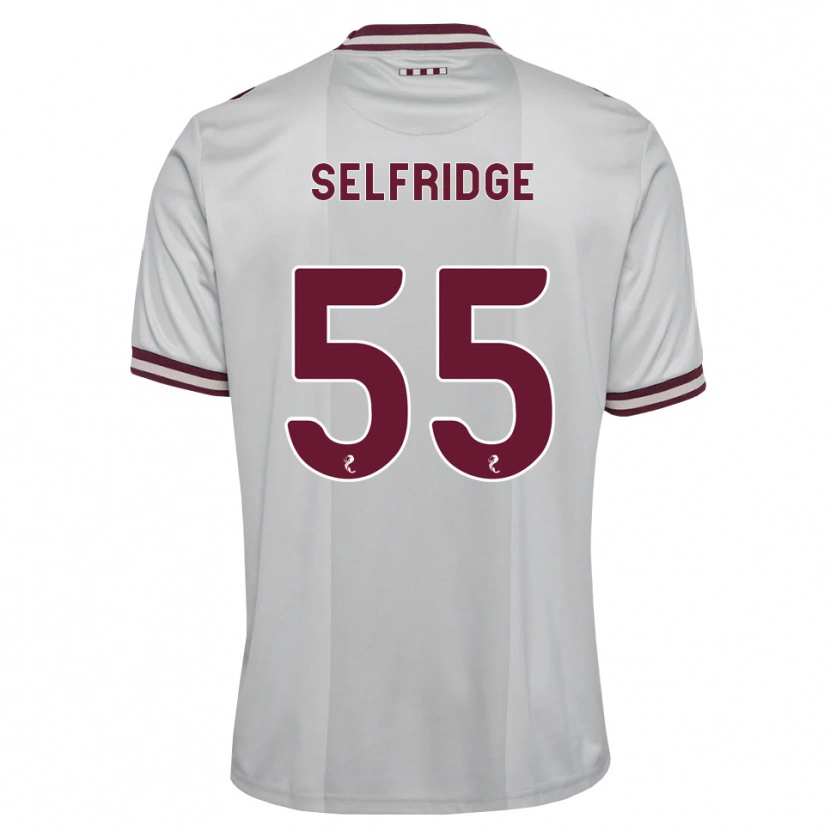 Danxen Homem Camisola Louis Selfridge #55 Branco Borgonha Alternativa 2026/27 Camisa Brasil