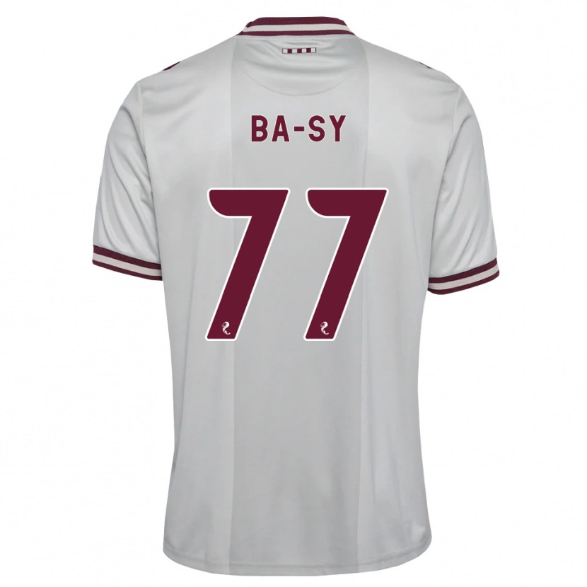 Danxen Homem Camisola Amadou Ba-Sy #77 Branco Borgonha Alternativa 2026/27 Camisa Brasil