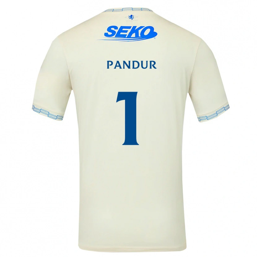Danxen Homem Camisola Ivor Pandur #1 Azul Céu Profundo Branco Alternativa 2026/27 Camisa Brasil