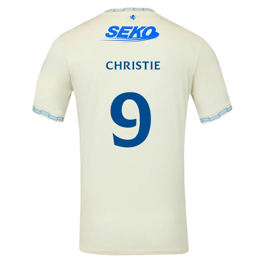 Danxen Homem Camisola Cormac Christie #9 Azul Céu Profundo Branco Alternativa 2026/27 Camisa Brasil