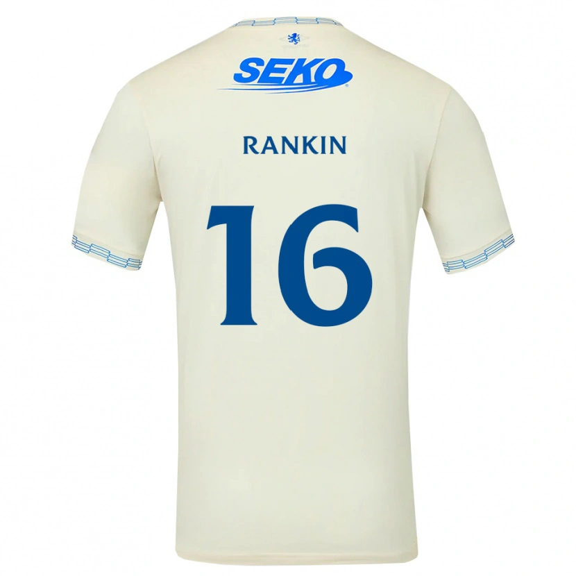 Danxen Homem Camisola Luca Rankin #16 Azul Céu Profundo Branco Alternativa 2026/27 Camisa Brasil