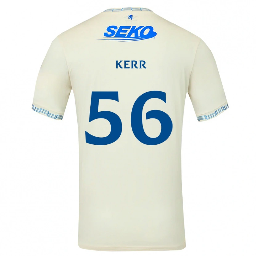 Danxen Homem Camisola Arran Kerr #56 Azul Céu Profundo Branco Alternativa 2026/27 Camisa Brasil