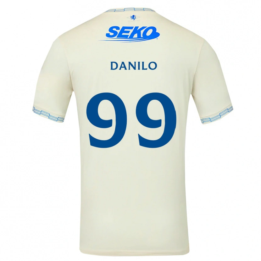 Danxen Homem Camisola Danilo #99 Azul Céu Profundo Branco Alternativa 2026/27 Camisa Brasil
