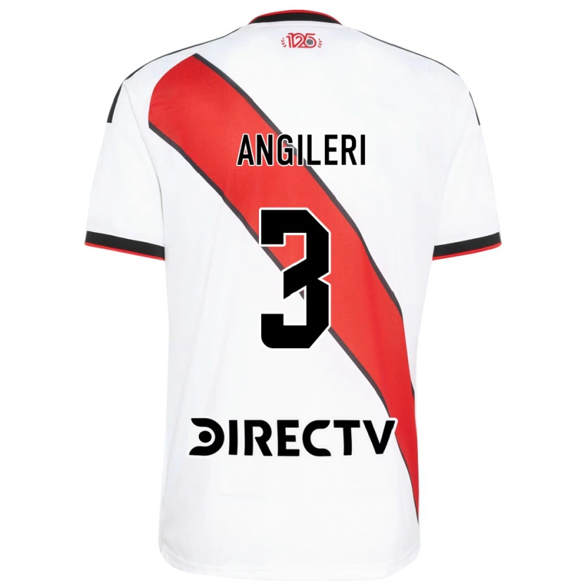Danxen Mulher Camisola Fabrizio Angileri #3 Vermelho Branco Preto Principal 2026/27 Camisa Brasil