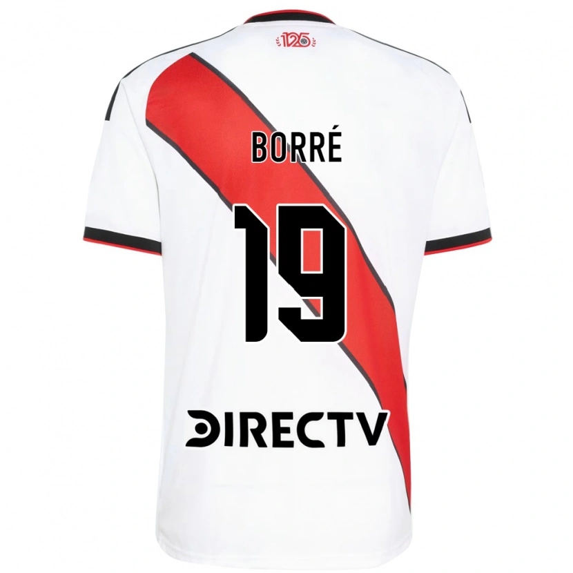 Danxen Mulher Camisola Rafael Santos Borré #19 Vermelho Branco Preto Principal 2026/27 Camisa Brasil