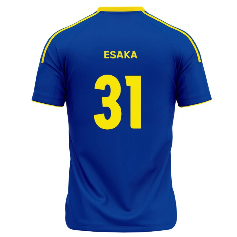 Danxen Mulher Camisola Ataru Esaka #31 Azul Real Amarelo Principal 2026/27 Camisa Brasil