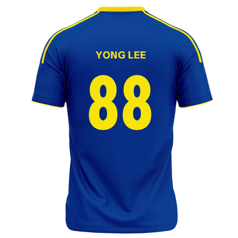 Danxen Mulher Camisola Yong Lee #88 Azul Real Amarelo Principal 2026/27 Camisa Brasil