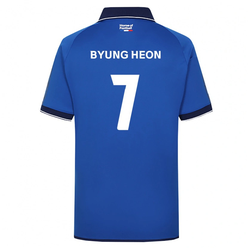 Danxen Mulher Camisola Byung-Heon Yoo #7 Azul Real Branco Vermelho Principal 2026/27 Camisa Brasil