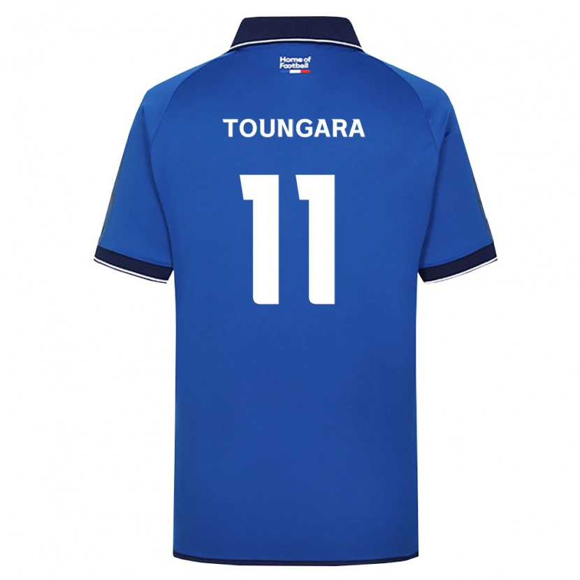 Danxen Mulher Camisola Aboubacar Toungara #11 Azul Real Branco Vermelho Principal 2026/27 Camisa Brasil