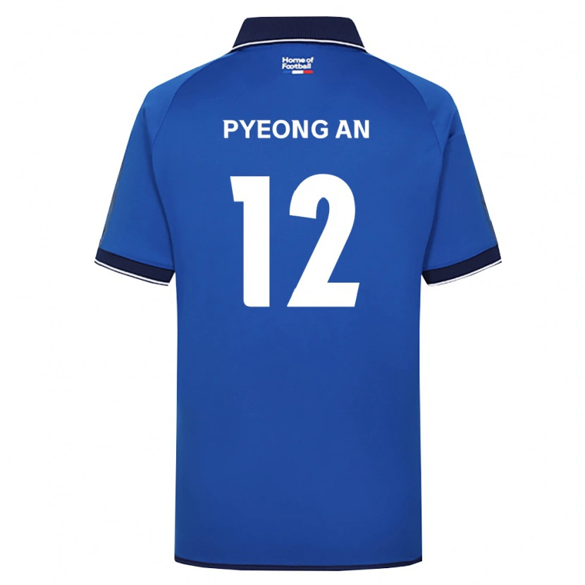 Danxen Mulher Camisola Pyeong-An Lee #12 Azul Real Branco Vermelho Principal 2026/27 Camisa Brasil