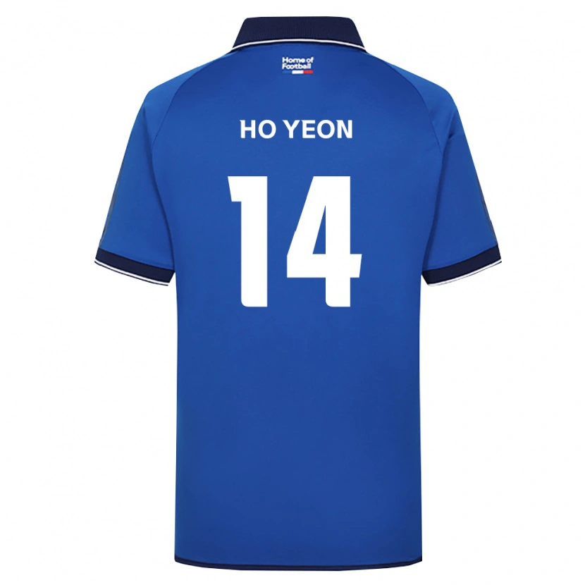 Danxen Mulher Camisola Ho-Yeon Jung #14 Azul Real Branco Vermelho Principal 2026/27 Camisa Brasil