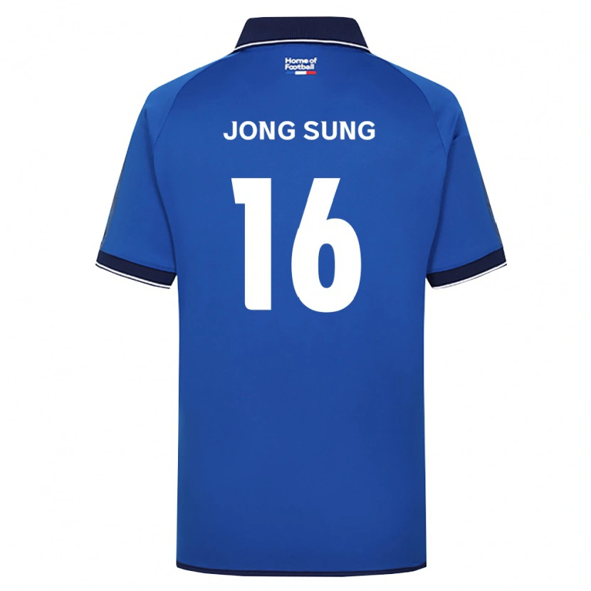 Danxen Mulher Camisola Jong-Sung Lee #16 Azul Real Branco Vermelho Principal 2026/27 Camisa Brasil