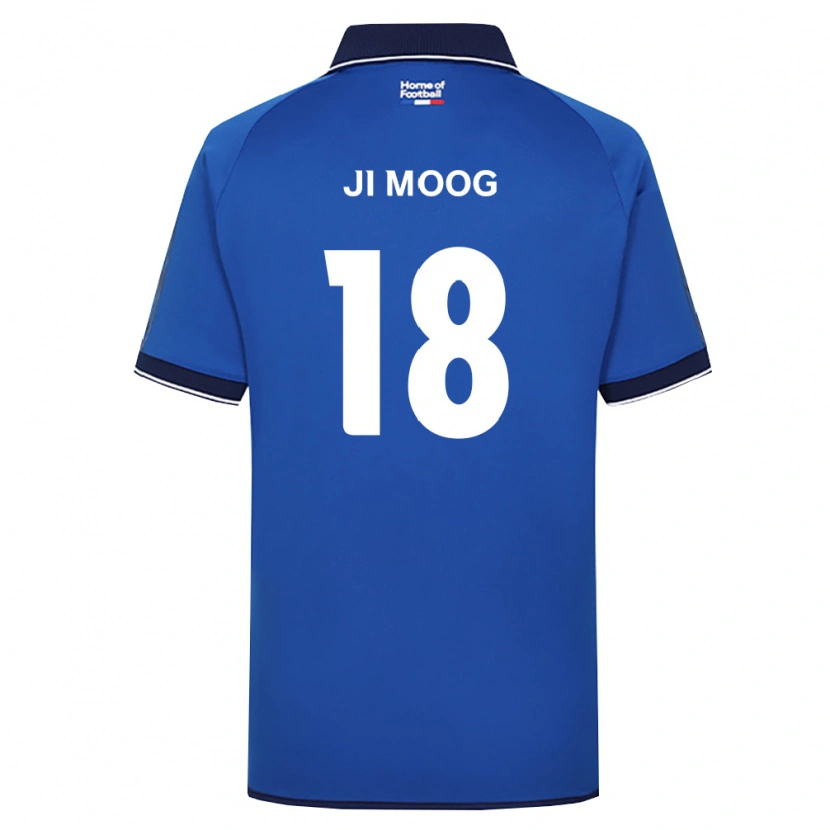 Danxen Mulher Camisola Ji-Moog Choi #18 Azul Real Branco Vermelho Principal 2026/27 Camisa Brasil