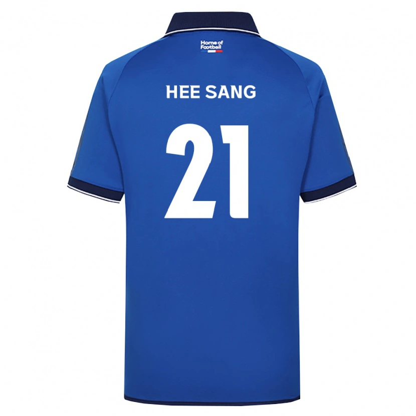 Danxen Mulher Camisola Hee-Sang Bang #21 Azul Real Branco Vermelho Principal 2026/27 Camisa Brasil