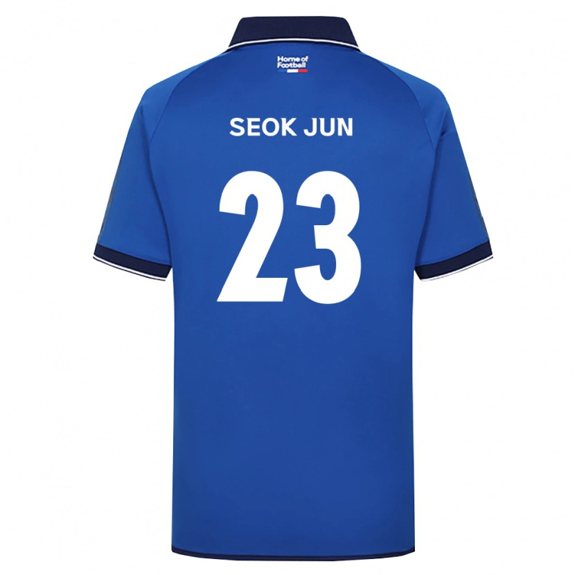 Danxen Mulher Camisola Seok-Jun Wi #23 Azul Real Branco Vermelho Principal 2026/27 Camisa Brasil