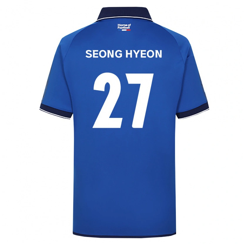 Danxen Mulher Camisola Seong-Hyeon Lim #27 Azul Real Branco Vermelho Principal 2026/27 Camisa Brasil