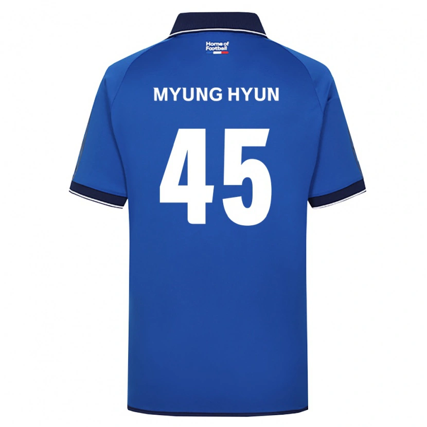 Danxen Mulher Camisola Myung-Hyun Hwang #45 Azul Real Branco Vermelho Principal 2026/27 Camisa Brasil