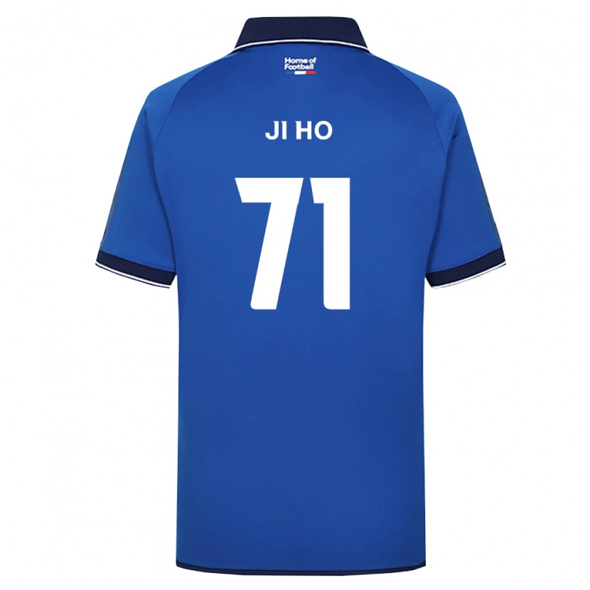 Danxen Mulher Camisola Ji-Ho Kim #71 Azul Real Branco Vermelho Principal 2026/27 Camisa Brasil