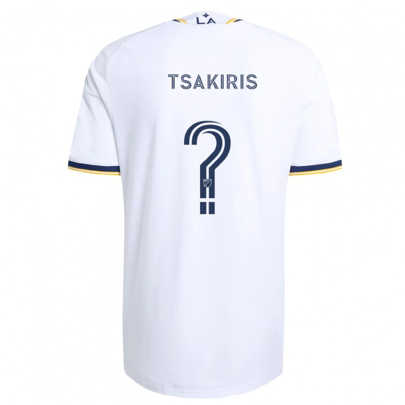 Danxen Mulher Camisola Mateo Tsakiris #0 Azul E Branco Principal 2026/27 Camisa Brasil