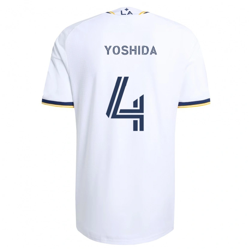 Danxen Mulher Camisola Maya Yoshida #4 Azul E Branco Principal 2026/27 Camisa Brasil