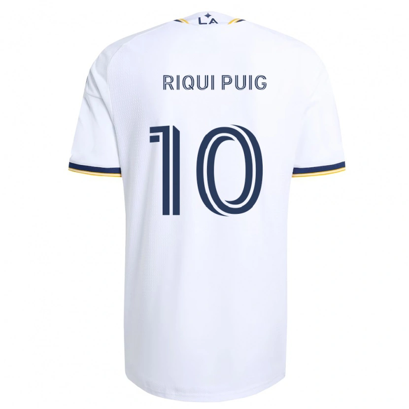 Danxen Mulher Camisola Riqui Puig #10 Azul E Branco Principal 2026/27 Camisa Brasil