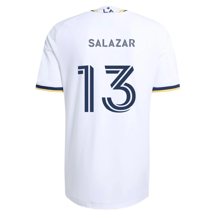 Danxen Mulher Camisola Giovanni Salazar #13 Azul E Branco Principal 2026/27 Camisa Brasil