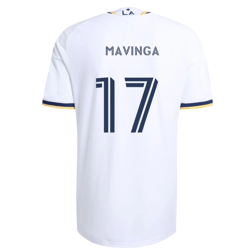 Danxen Mulher Camisola Chris Mavinga #17 Azul E Branco Principal 2026/27 Camisa Brasil