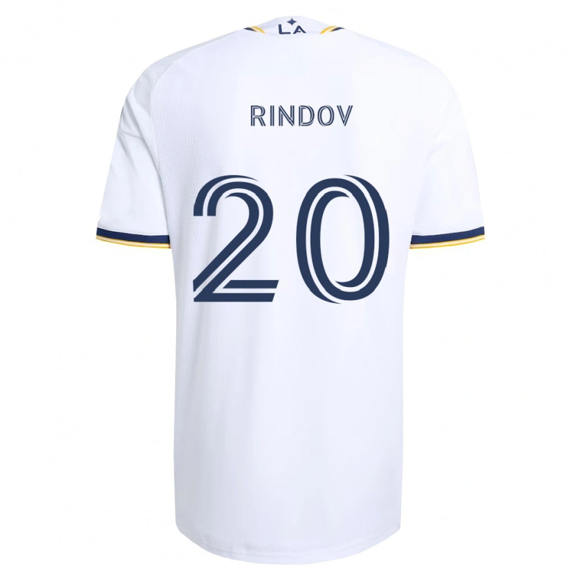 Danxen Mulher Camisola Chris Rindov #20 Azul E Branco Principal 2026/27 Camisa Brasil