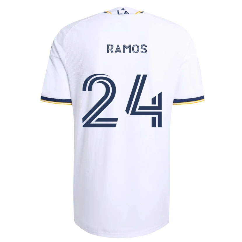 Danxen Mulher Camisola Rubén Ramos #24 Azul E Branco Principal 2026/27 Camisa Brasil