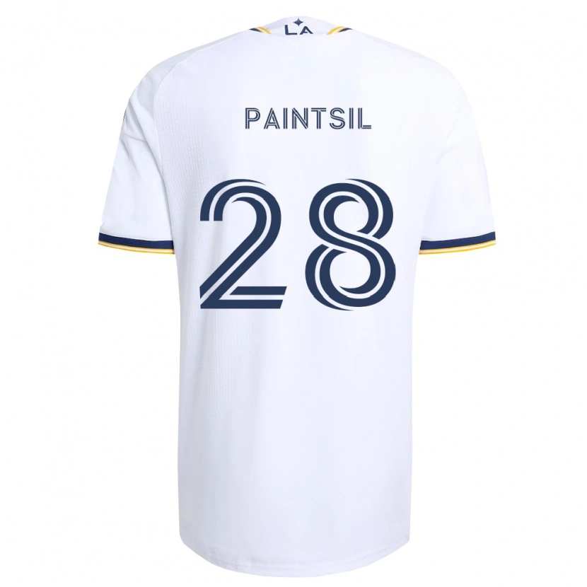 Danxen Mulher Camisola Joseph Paintsil #28 Azul E Branco Principal 2026/27 Camisa Brasil
