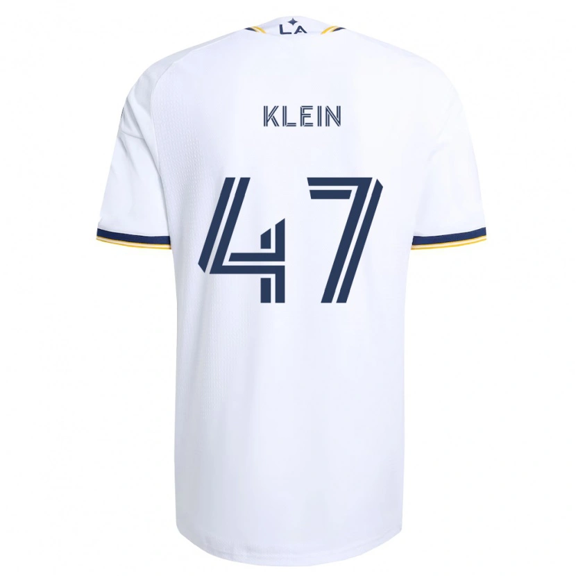 Danxen Mulher Camisola Carson Klein #47 Azul E Branco Principal 2026/27 Camisa Brasil