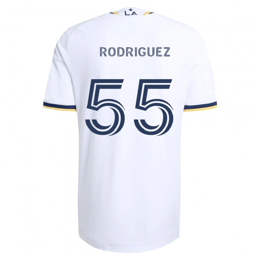 Danxen Mulher Camisola Diego Rodriguez #55 Azul E Branco Principal 2026/27 Camisa Brasil