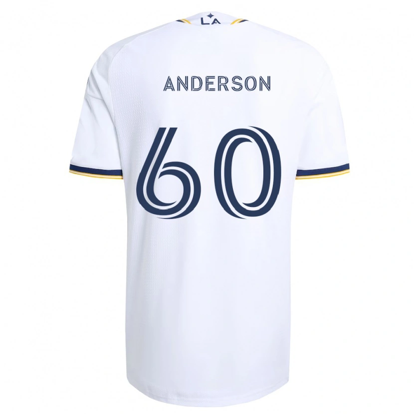 Danxen Mulher Camisola Nolan Anderson #60 Azul E Branco Principal 2026/27 Camisa Brasil