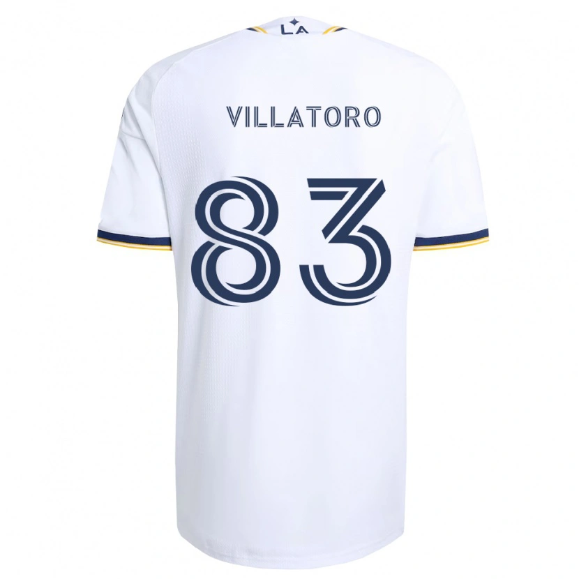 Danxen Mulher Camisola Angel Villatoro #83 Azul E Branco Principal 2026/27 Camisa Brasil