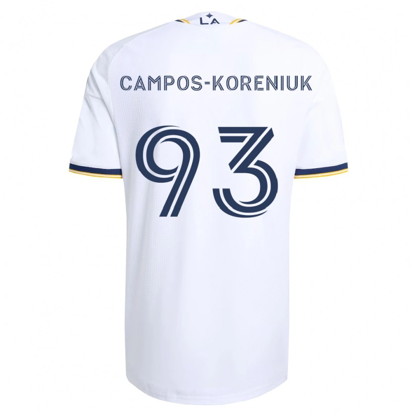 Danxen Mulher Camisola K Campos-Koreniuk #93 Azul E Branco Principal 2026/27 Camisa Brasil
