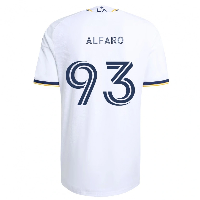 Danxen Mulher Camisola Tony Alfaro #93 Azul E Branco Principal 2026/27 Camisa Brasil