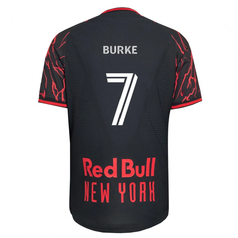 Danxen Mulher Camisola Cory Burke #7 Vermelho Preto Branco Principal 2026/27 Camisa Brasil