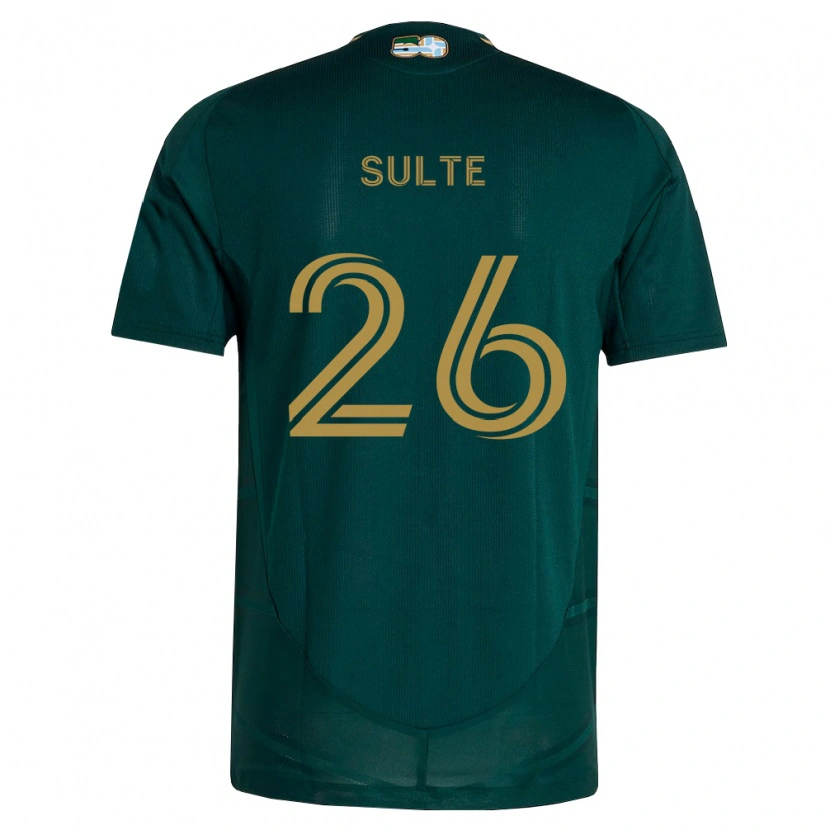 Danxen Mulher Camisola Hunter Sulte #26 Verde Escuro Marrom Principal 2026/27 Camisa Brasil