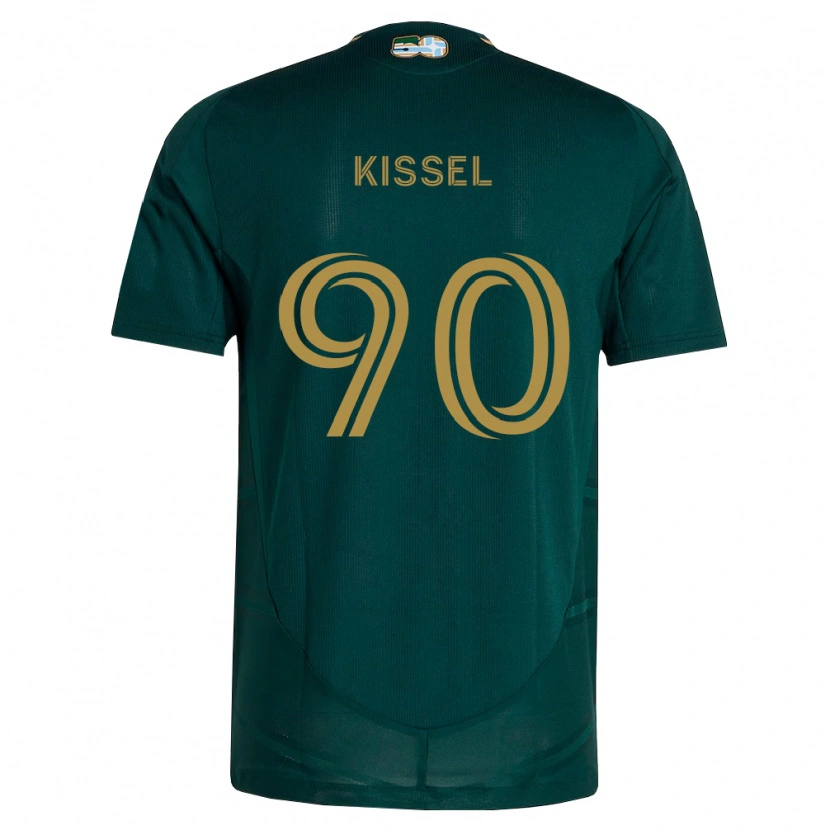 Danxen Mulher Camisola Maximilian Kissel #90 Verde Escuro Marrom Principal 2026/27 Camisa Brasil