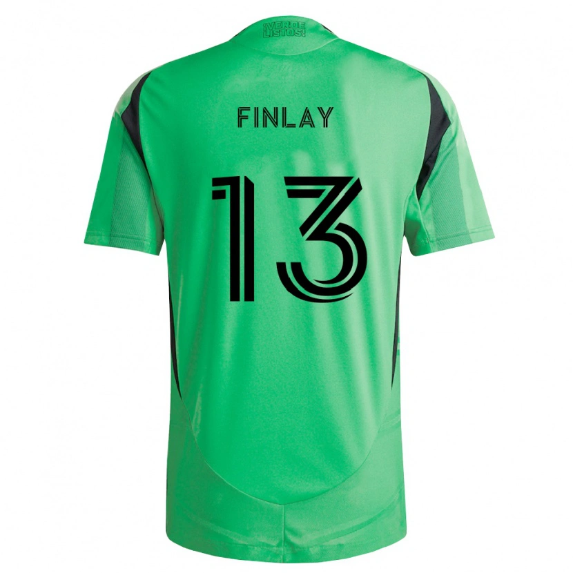 Danxen Mulher Camisola Ethan Finlay #13 Verde Esmeralda Preto Principal 2026/27 Camisa Brasil