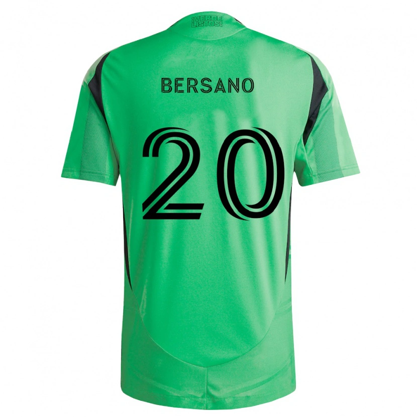 Danxen Mulher Camisola Matt Bersano #20 Verde Esmeralda Preto Principal 2026/27 Camisa Brasil