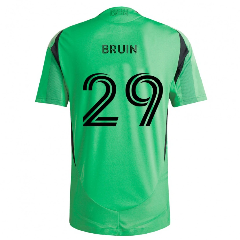 Danxen Mulher Camisola Will Bruin #29 Verde Esmeralda Preto Principal 2026/27 Camisa Brasil