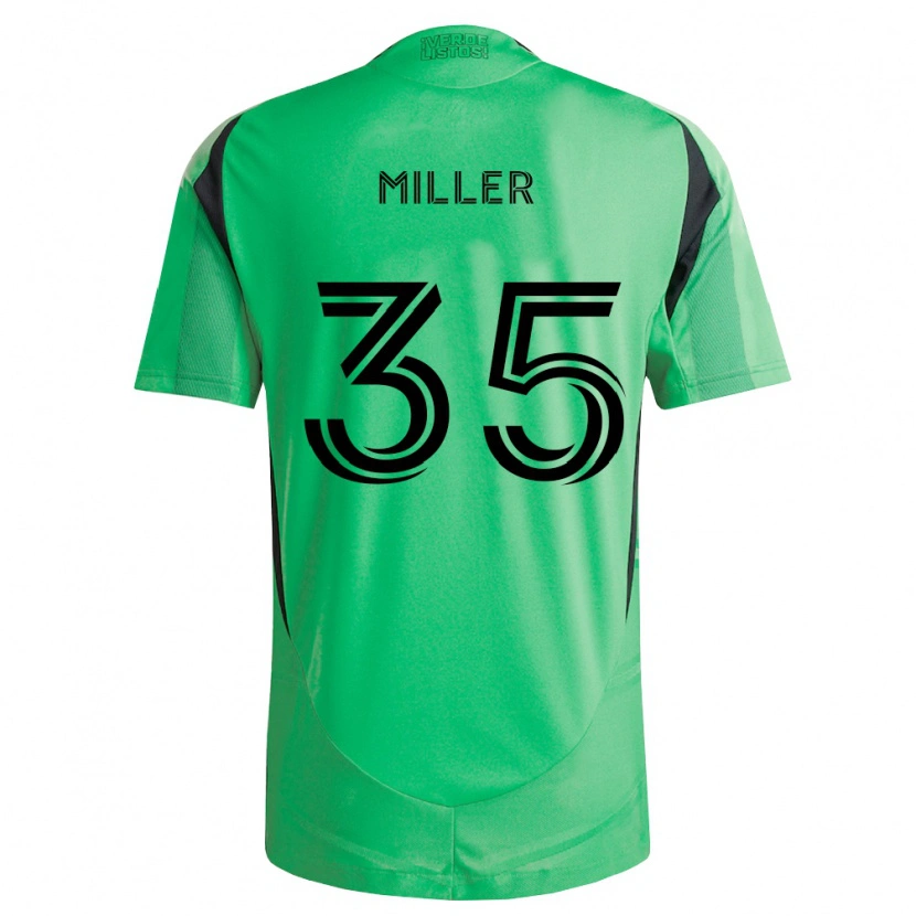 Danxen Mulher Camisola Mason Miller #35 Verde Esmeralda Preto Principal 2026/27 Camisa Brasil