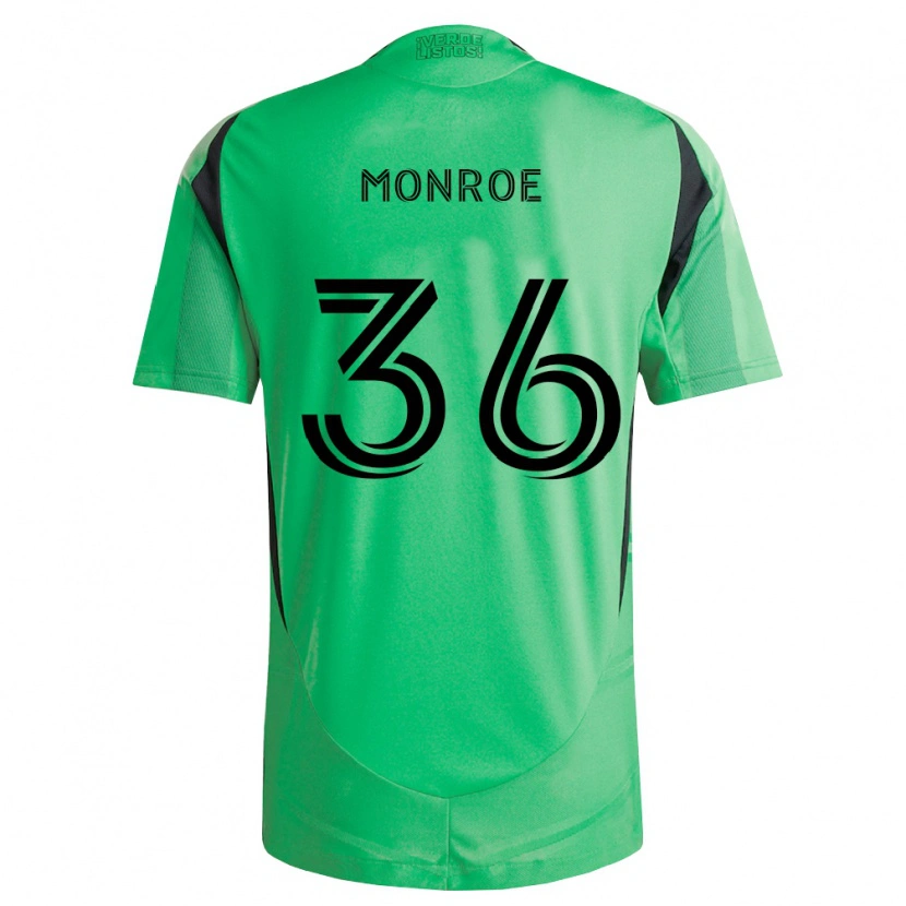 Danxen Mulher Camisola Greg Monroe #36 Verde Esmeralda Preto Principal 2026/27 Camisa Brasil