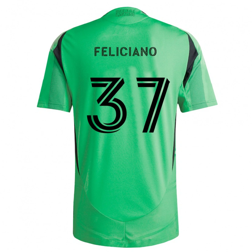 Danxen Mulher Camisola Erick Feliciano #37 Verde Esmeralda Preto Principal 2026/27 Camisa Brasil